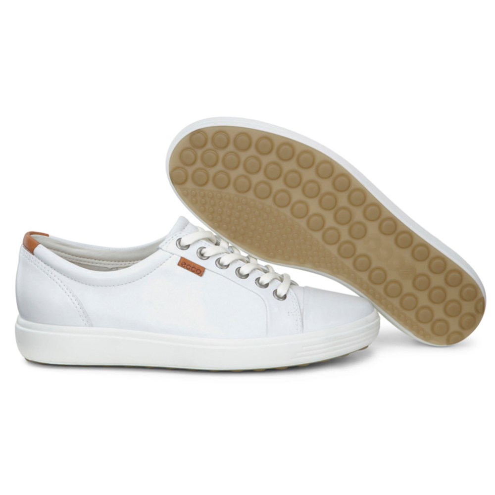 Tenis Mujer - ECCO Soft 7 - Blancos - LHR796428